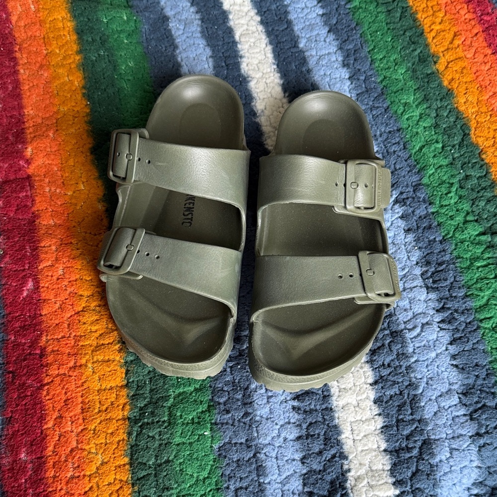 Birkenstock Olive Double Strap Sandals